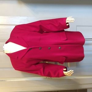 Norton McNaughton Wool Peacoat EUC (14)